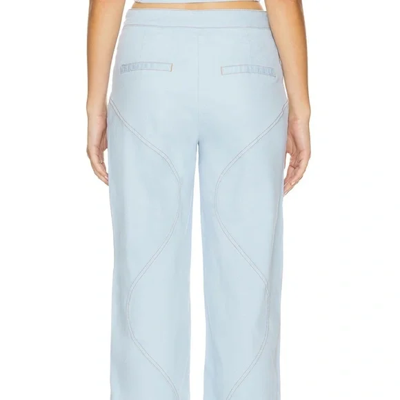BY.DYLN Ramona Wide Leg light blue